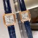 Copy Cartier Santos Dumont Couple Quartz watches Rose Gold (3)_th.jpg